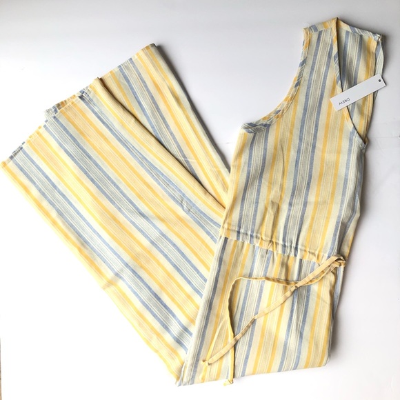 Anthropologie Drew Jumpsuit. Stripes. NWT Size S - Picture 1 of 4